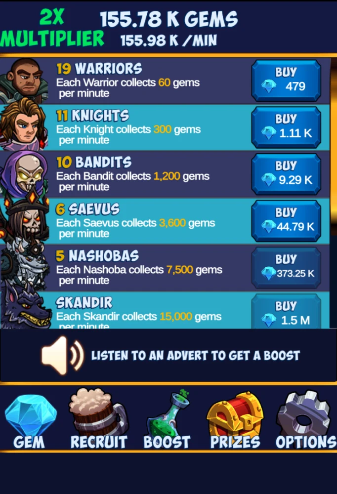 KK Clicker: Idle RPG screenshot